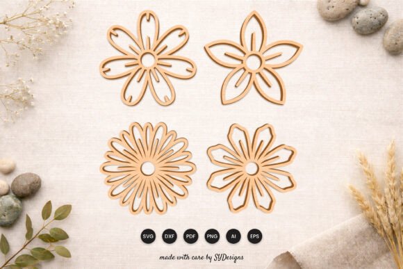 Floral Laser Cut SVG Set Review